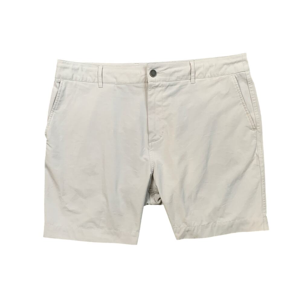 Faherty Shorts Men 35 Shadow All Day Hybrid Performance Quick Dry Tailored Chino